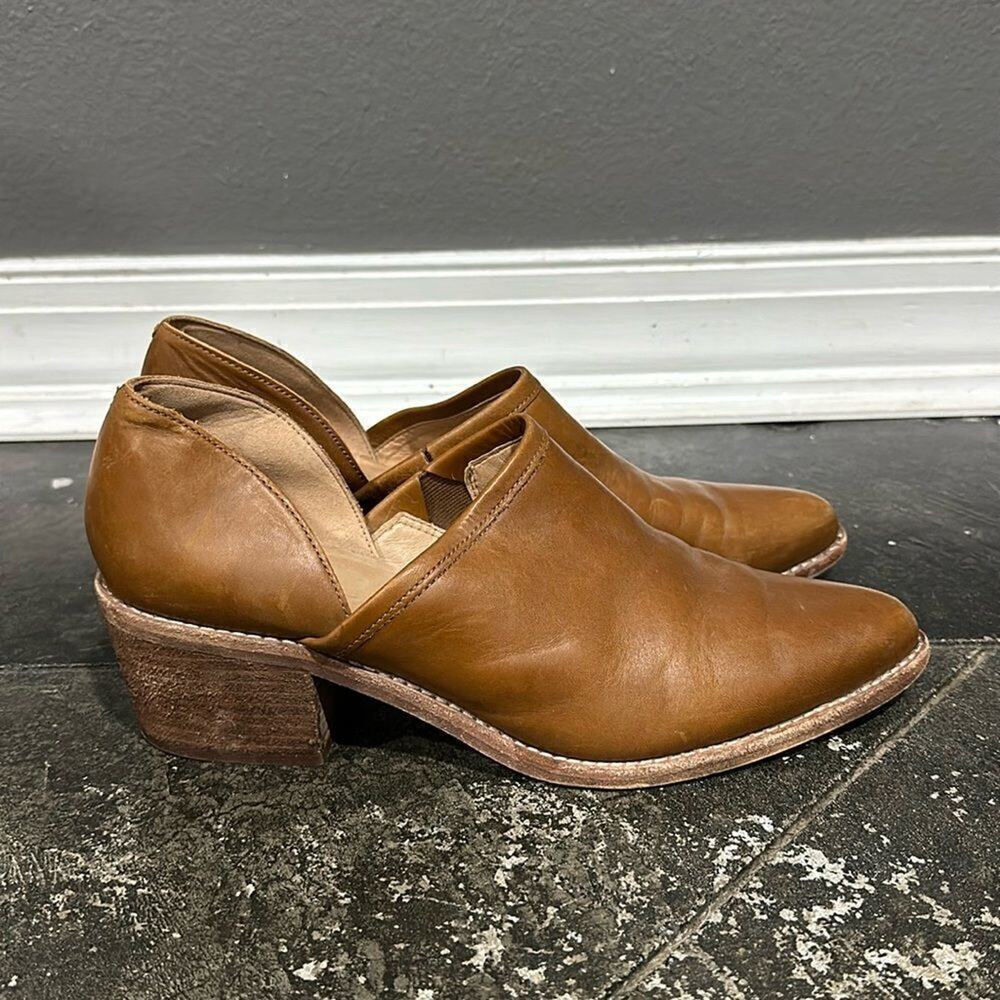 MADEWELL The Brady Lowcut Bootie Brown 10 - Picture 1 of 8